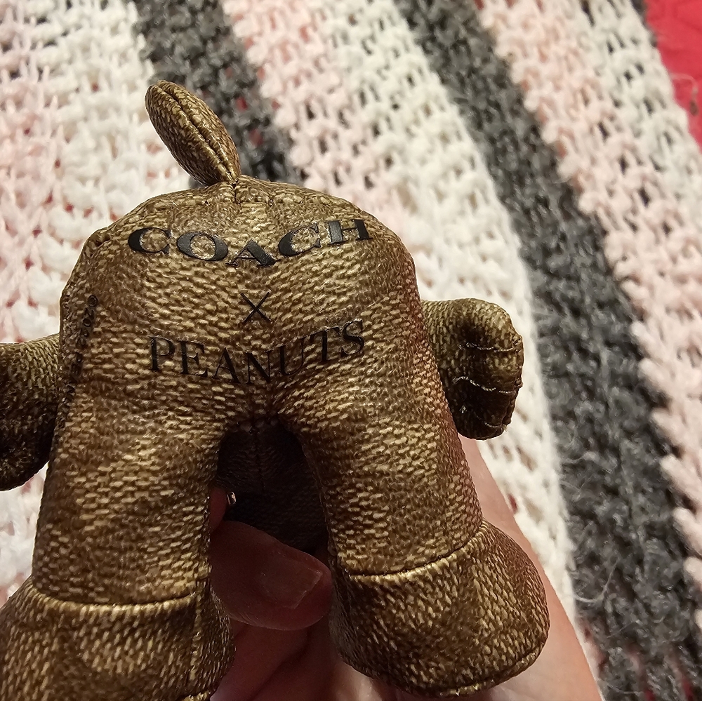 Coach Snoopy Leather Charm - Picture 7 of 10